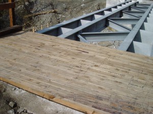 Benmore Bridge Glue & screw deck