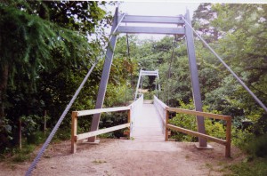 Strathyre suspension bridge