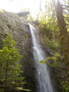 Top of Plodda Falls